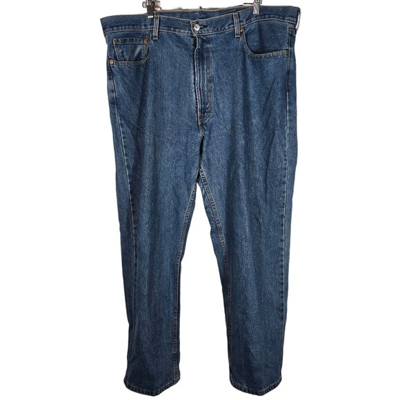 Levi's‎ 550 Jeans 42X30 Men's Blue Straight Leg Denim - Picture 2 of 10